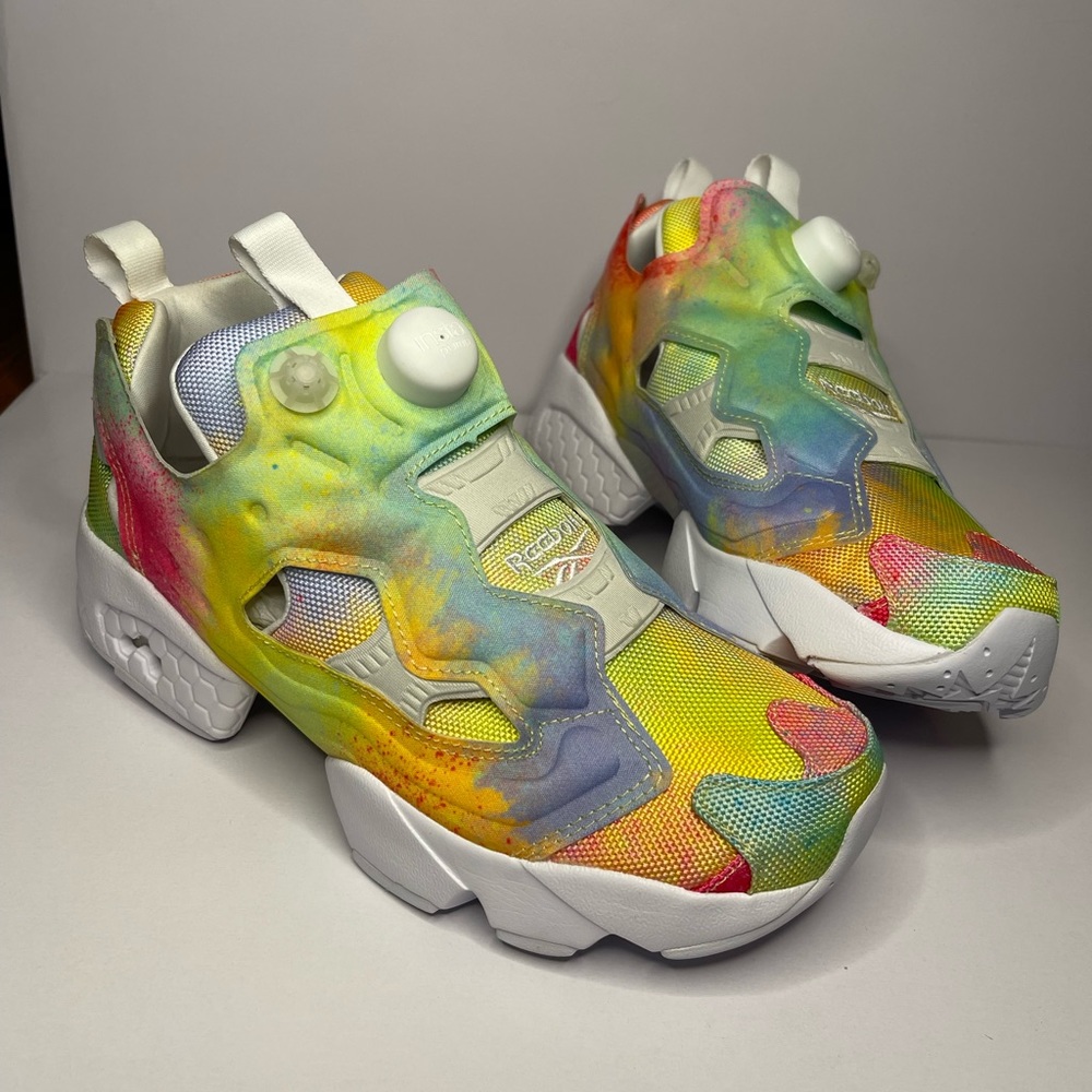Reebok Instapump Fury Pride Mens 6.5 / Womens 8 NWB Multicolor Unisex